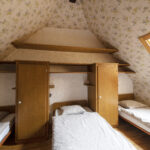 Un dortoir au Grand-Hôtel du Val Ferret, à La Fouly, en Suisse