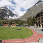 Les terrains du Grand-Hôtel du Val Ferret, face au glacier de l'A Neuve