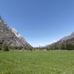 Le Val Ferret, depuis la Pierre du Loup, La Fouly, en Suisse